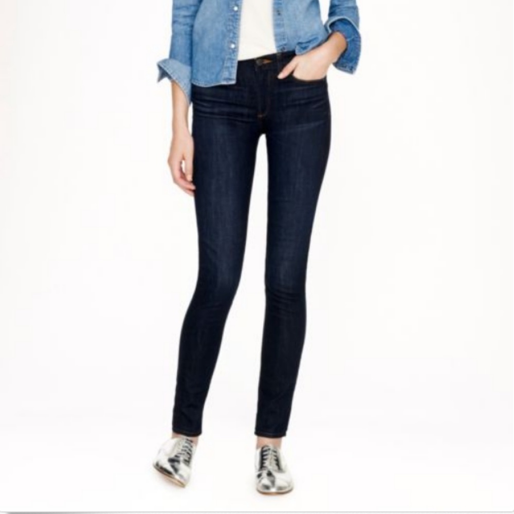 J. CREW Midrise Toothpick Skinny Stretch Jeans